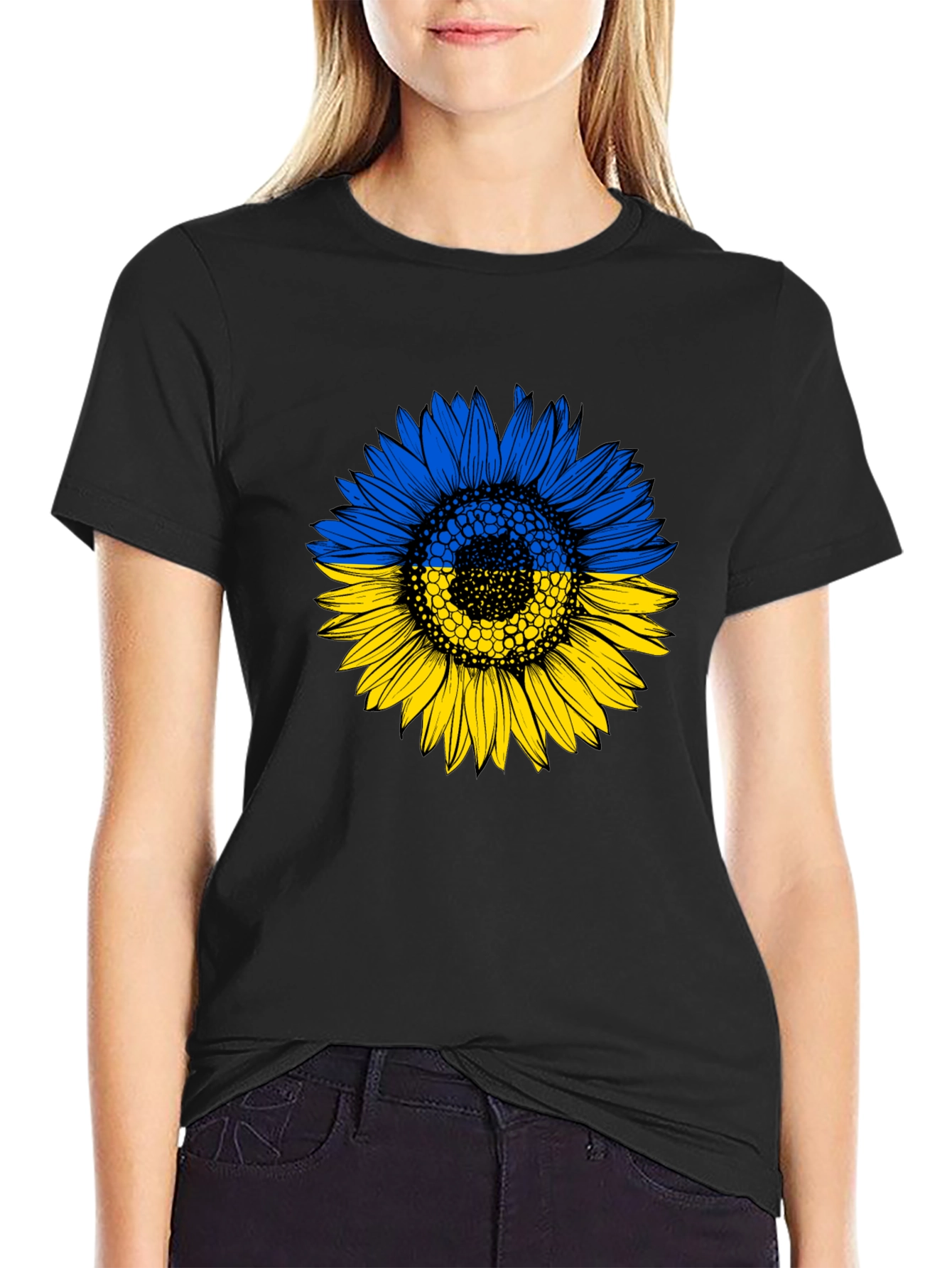 Ukraine Sunflower T-Shirt - Patriotic Ukrainian Pride