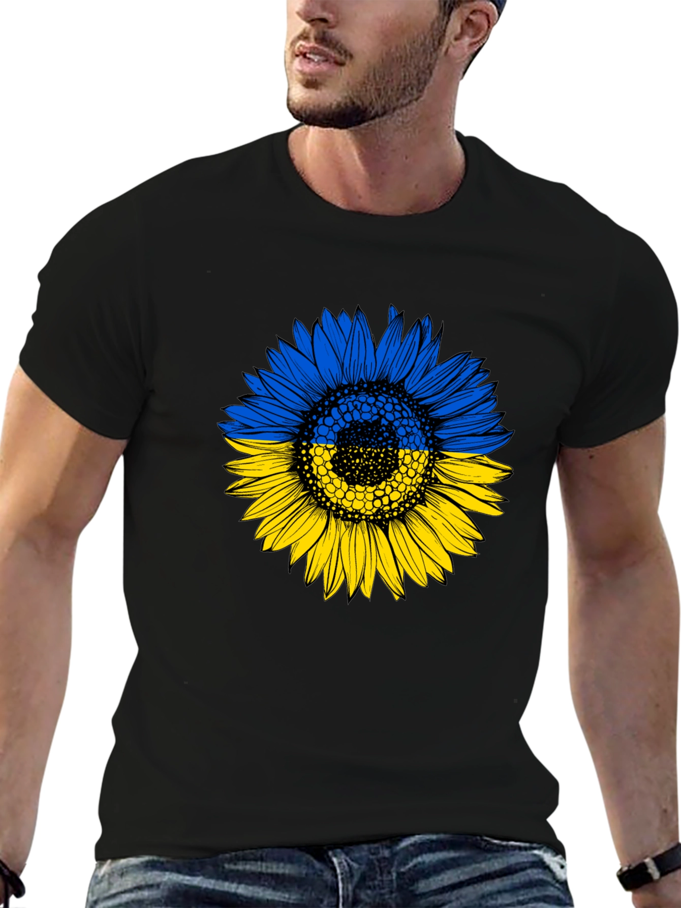 Ukraine Sunflower T-Shirt - Patriotic Ukrainian Pride