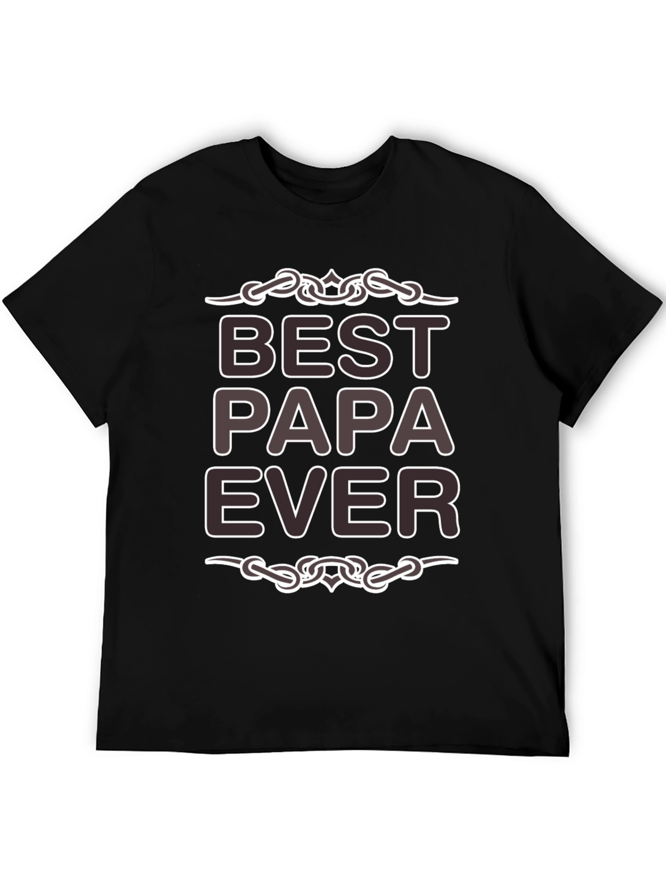 Best Papa Ever Graphic T-Shirt - Fathers Day Gift