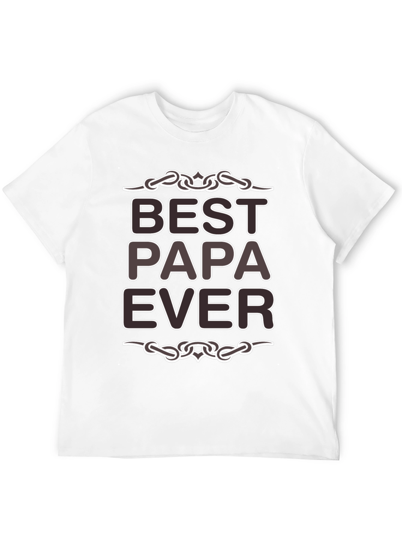 Best Papa Ever Graphic T-Shirt - Fathers Day Gift