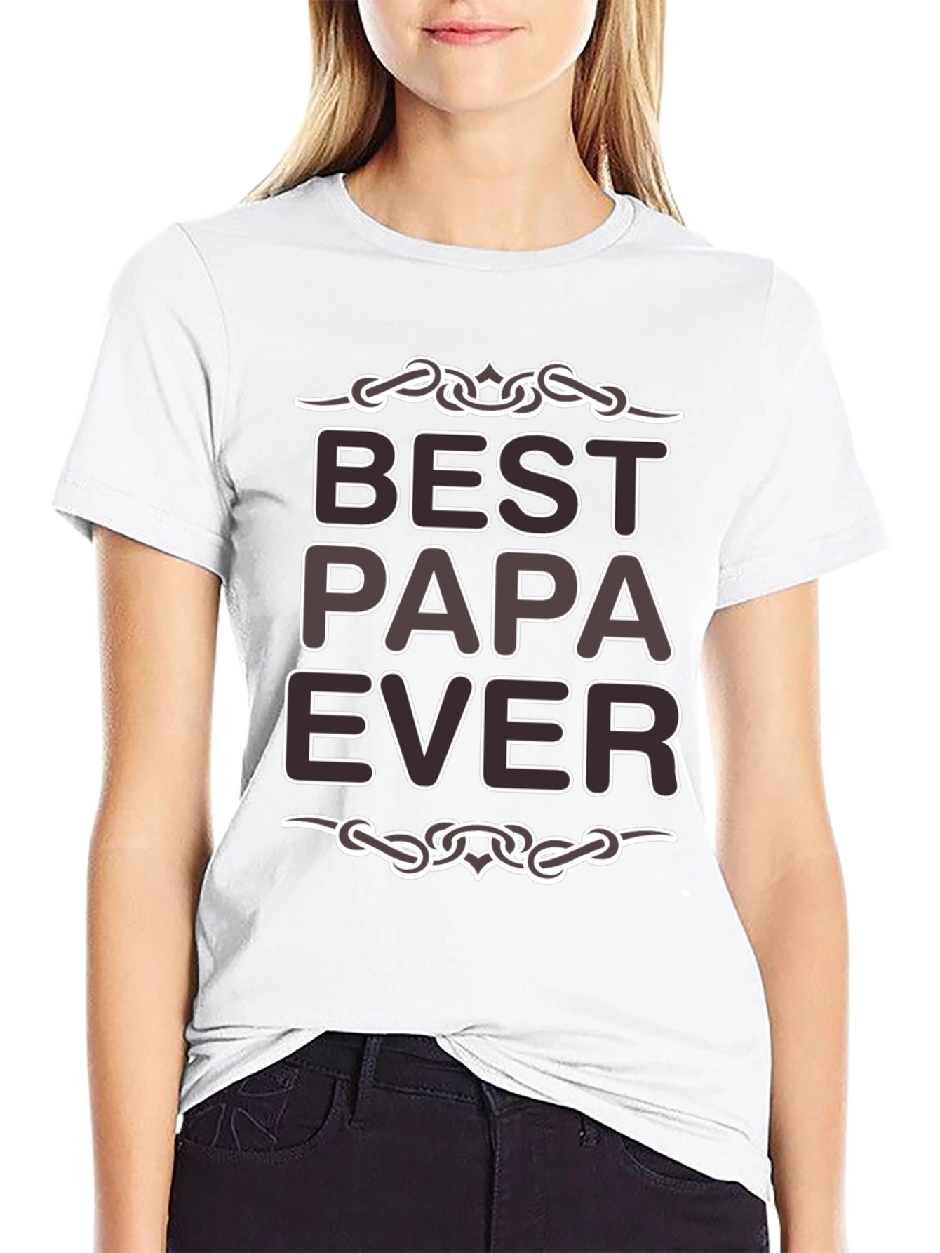 Best Papa Ever Graphic T-Shirt - Fathers Day Gift