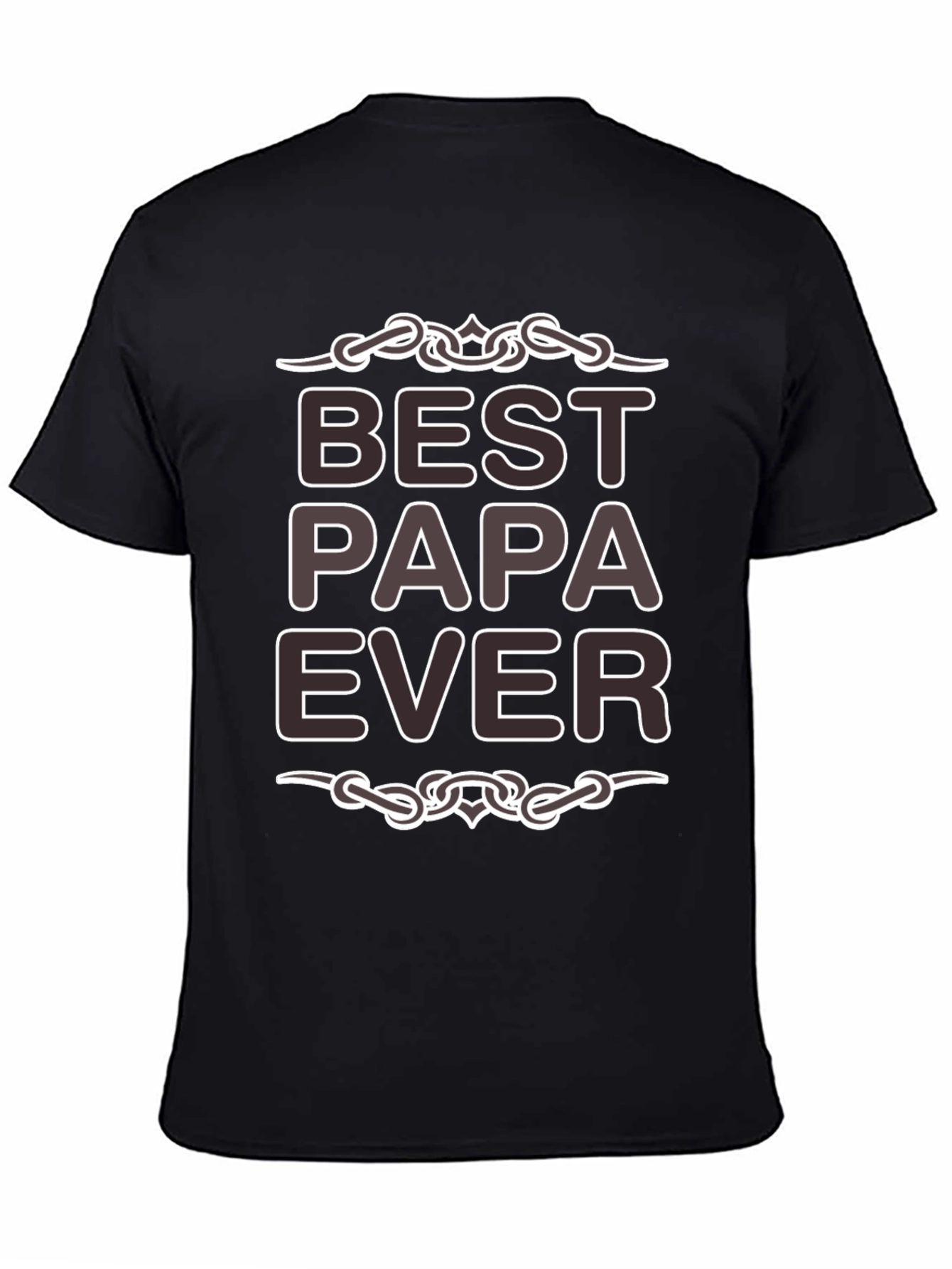 Best Papa Ever Graphic T-Shirt - Fathers Day Gift