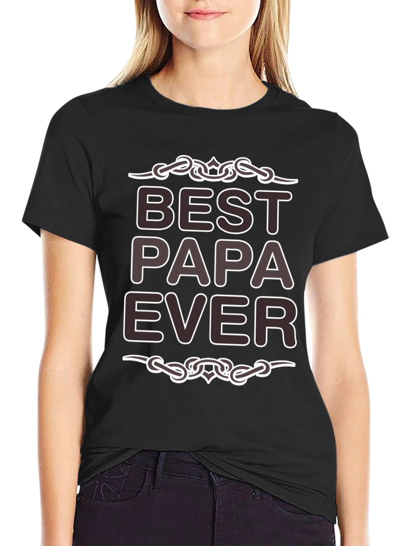 Best Papa Ever Graphic T-Shirt - Fathers Day Gift