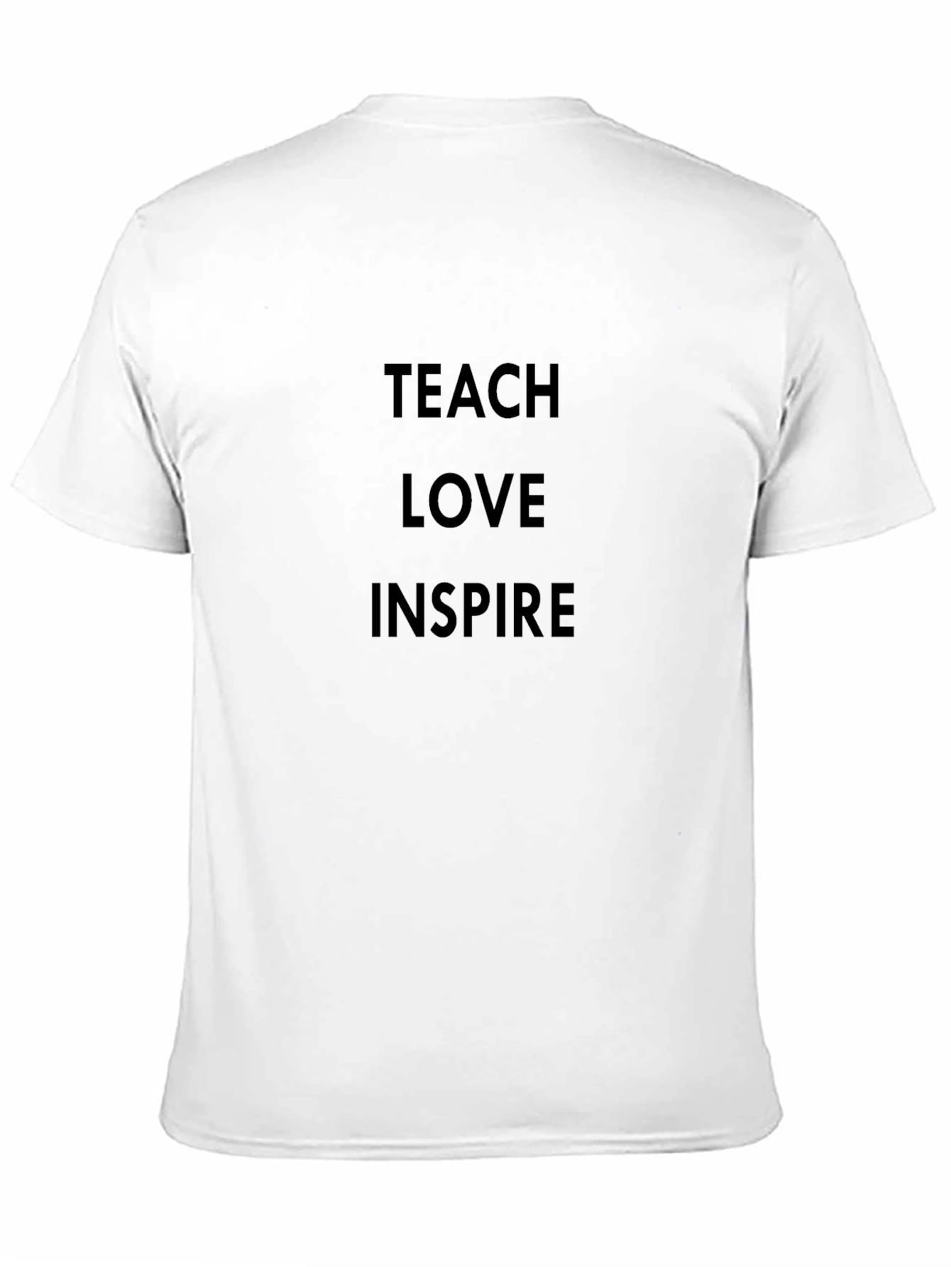 Teach Love Inspire Black T-Shirt