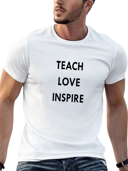 Teach Love Inspire Black T-Shirt