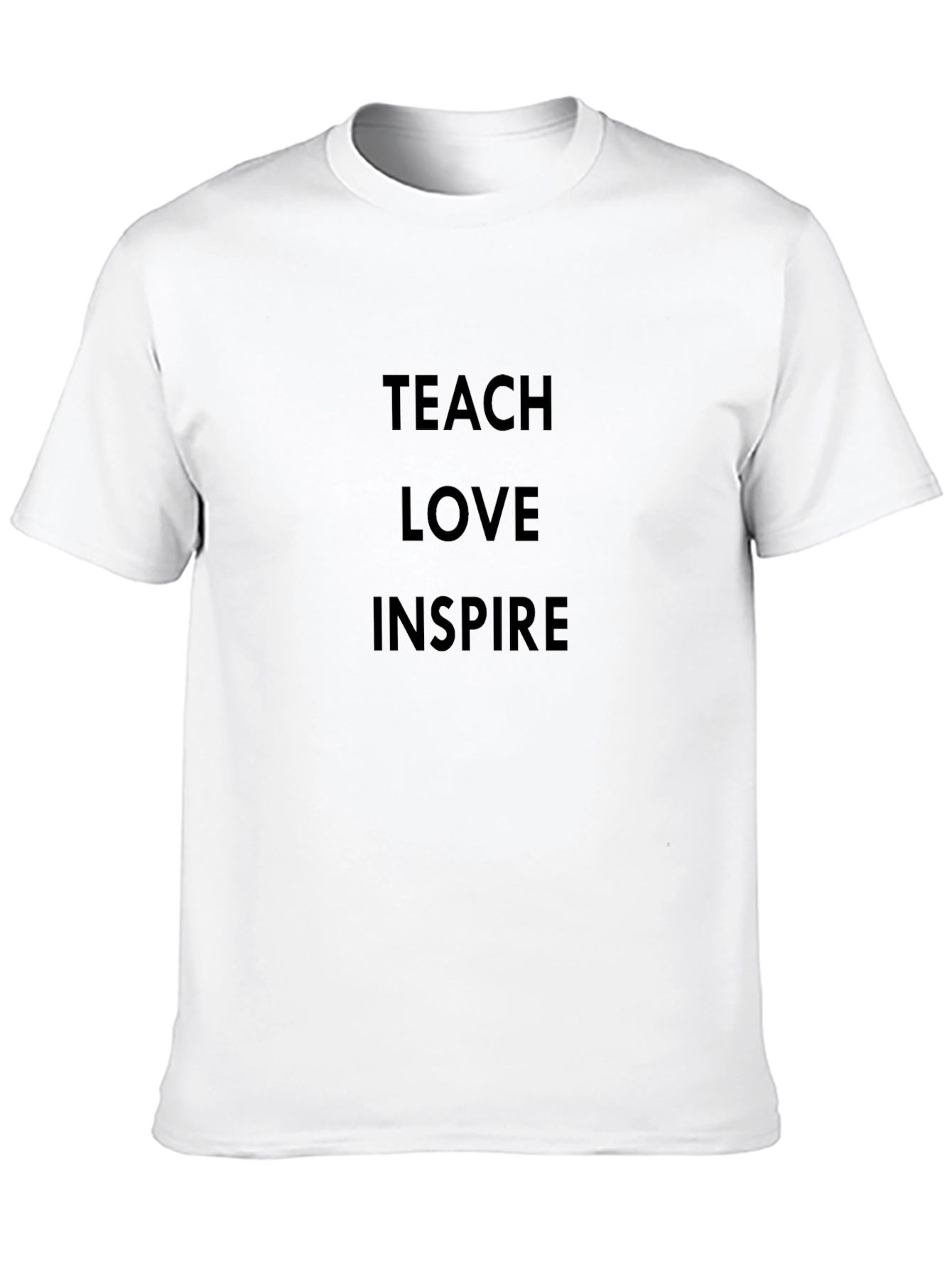 Teach Love Inspire Black T-Shirt