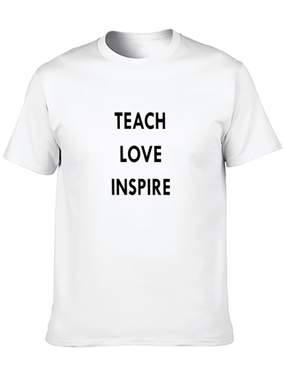 Teach Love Inspire Black T-Shirt