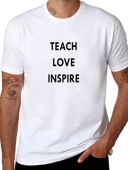 Teach Love Inspire Black T-Shirt