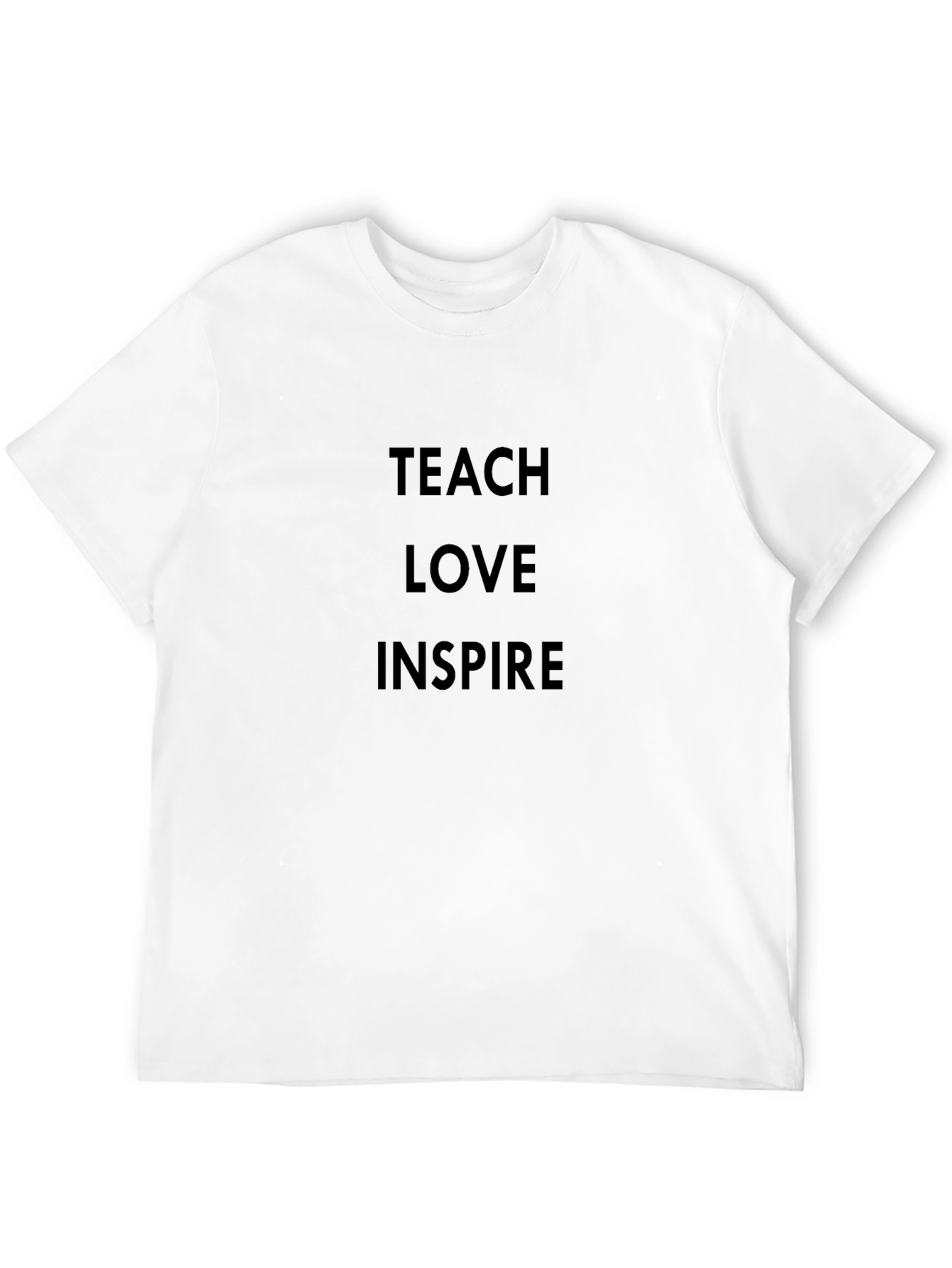 Teach Love Inspire Black T-Shirt