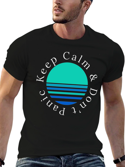 Keep Calm Black T-Shirt