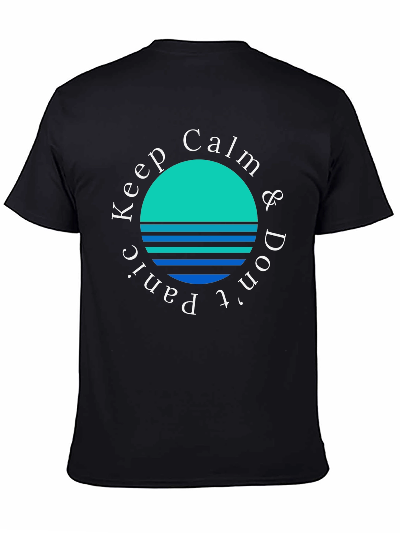 Keep Calm Black T-Shirt