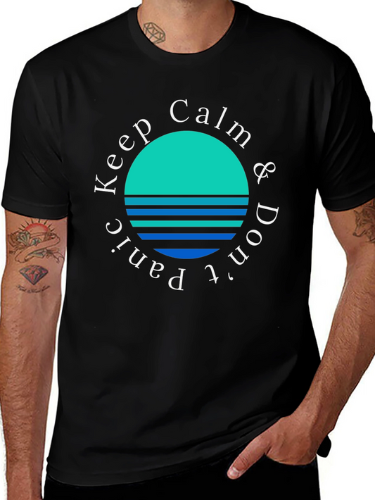 Keep Calm Black T-Shirt