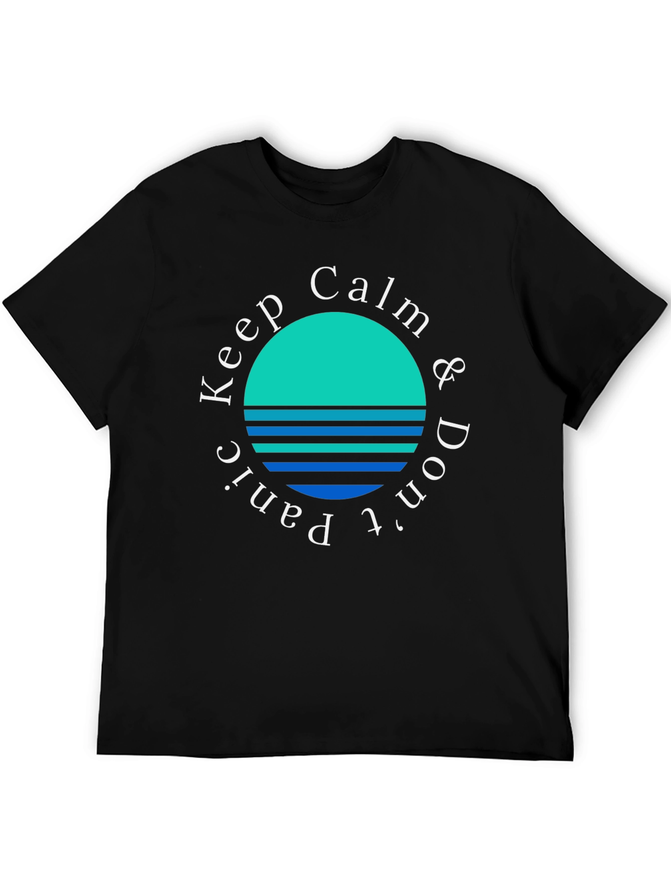 Keep Calm Black T-Shirt