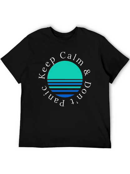 Keep Calm Black T-Shirt