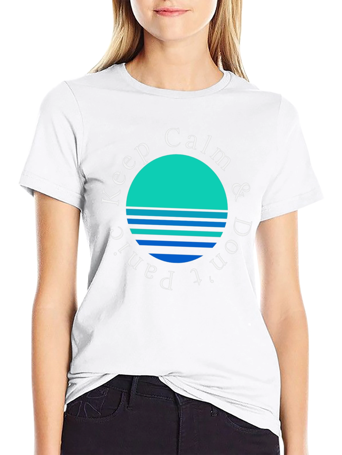 Keep Calm Black T-Shirt