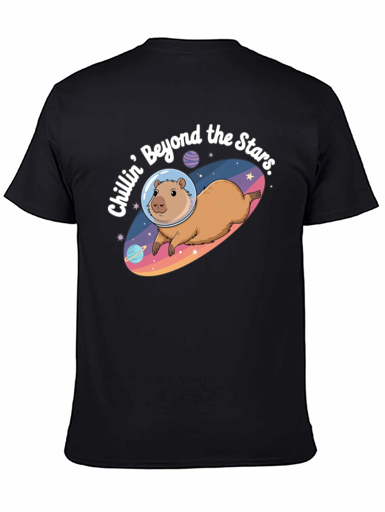 Chillin Beyond the Stars Graphic T-Shirt