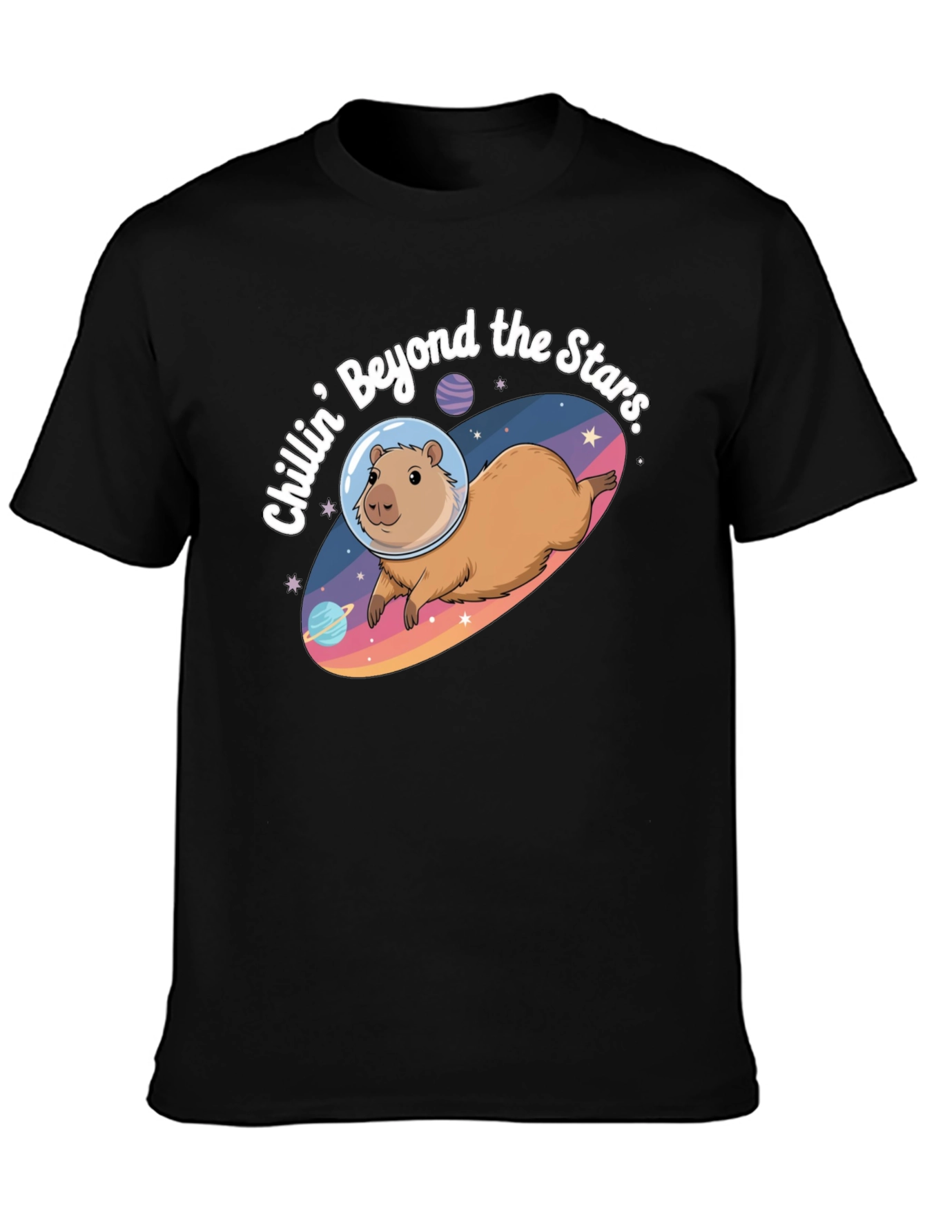 Chillin Beyond the Stars Graphic T-Shirt