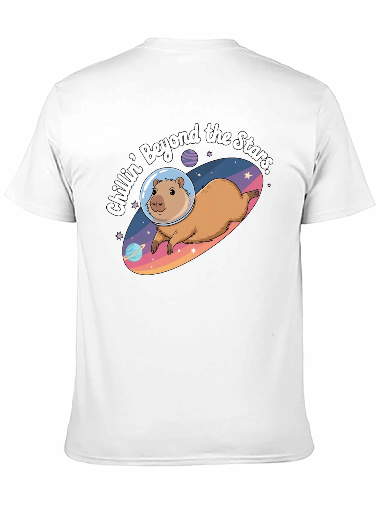 Chillin Beyond the Stars Graphic T-Shirt