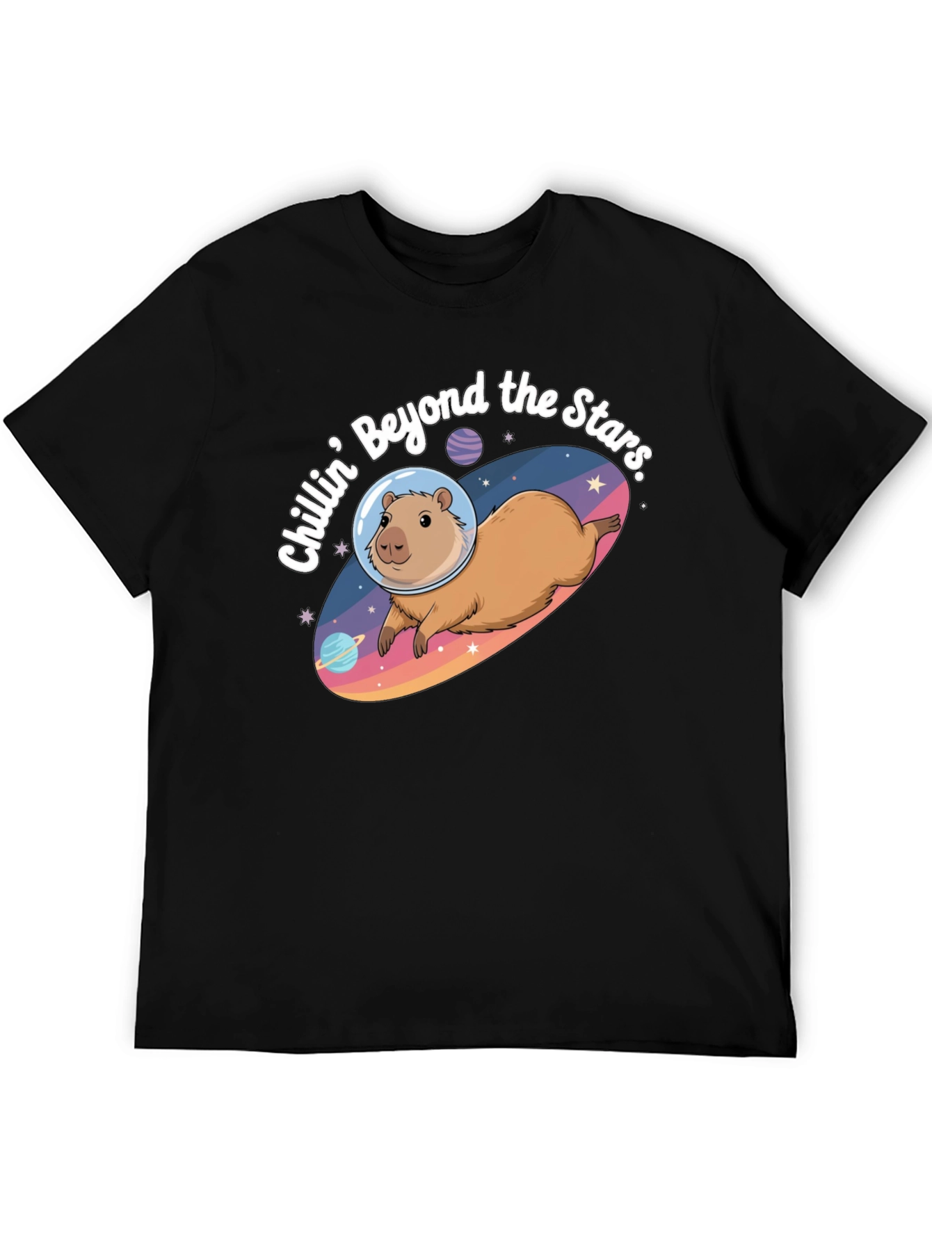 Chillin Beyond the Stars Graphic T-Shirt