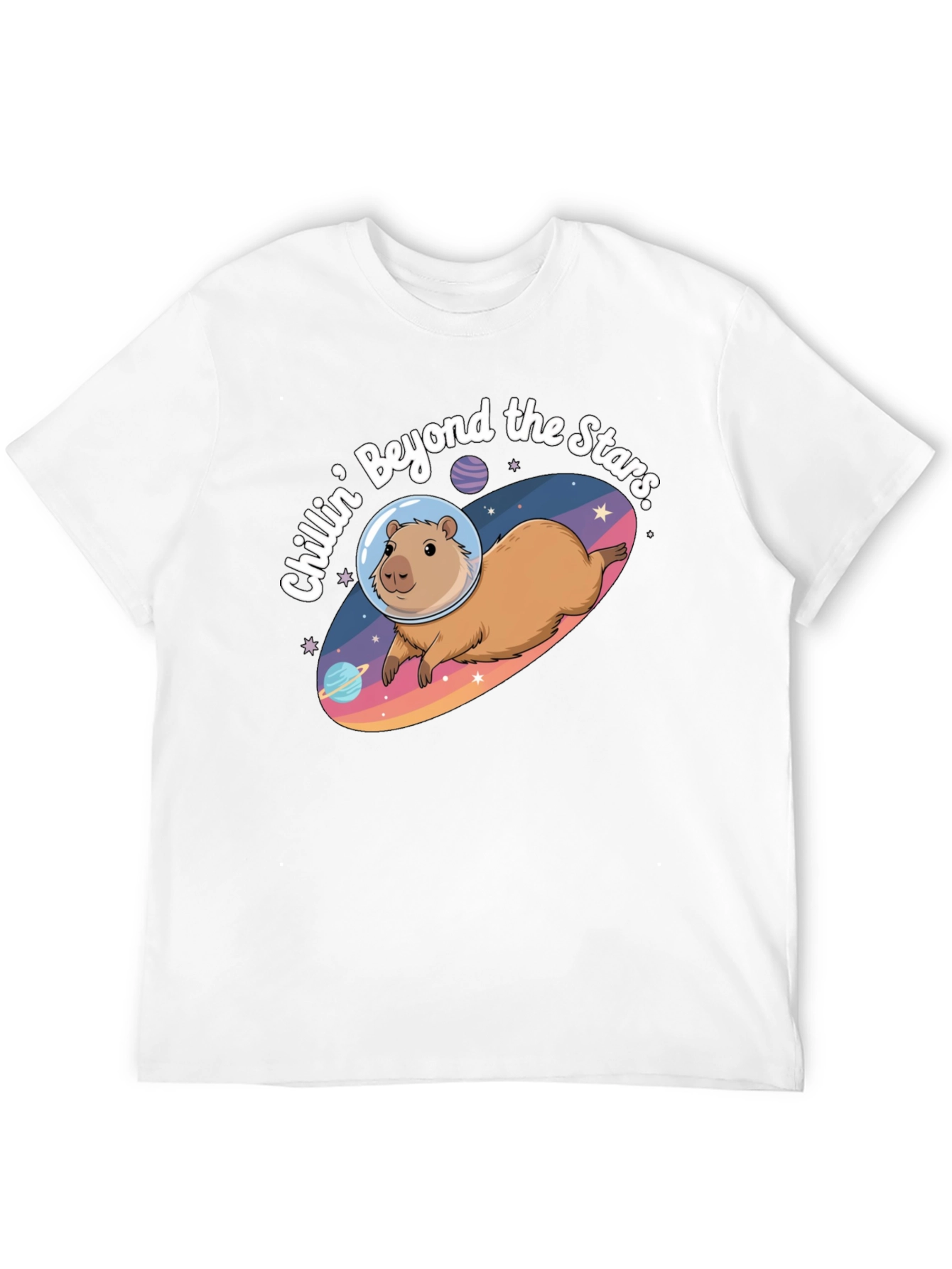 Chillin Beyond the Stars Graphic T-Shirt
