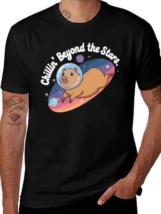 Chillin Beyond the Stars Graphic T-Shirt