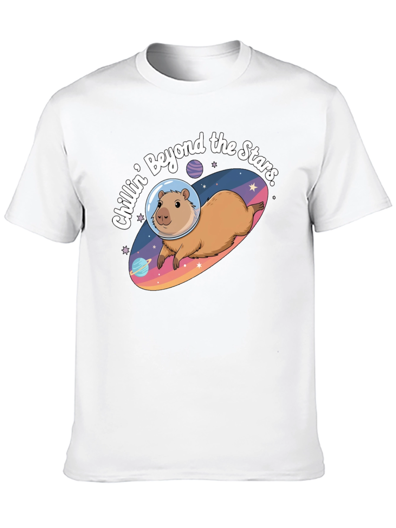 Chillin Beyond the Stars Graphic T-Shirt