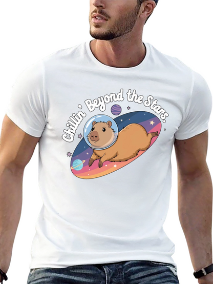 Chillin Beyond the Stars Graphic T-Shirt