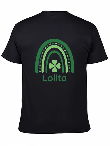 Lolita St. Patricks Day Rainbow Clover T-Shirt