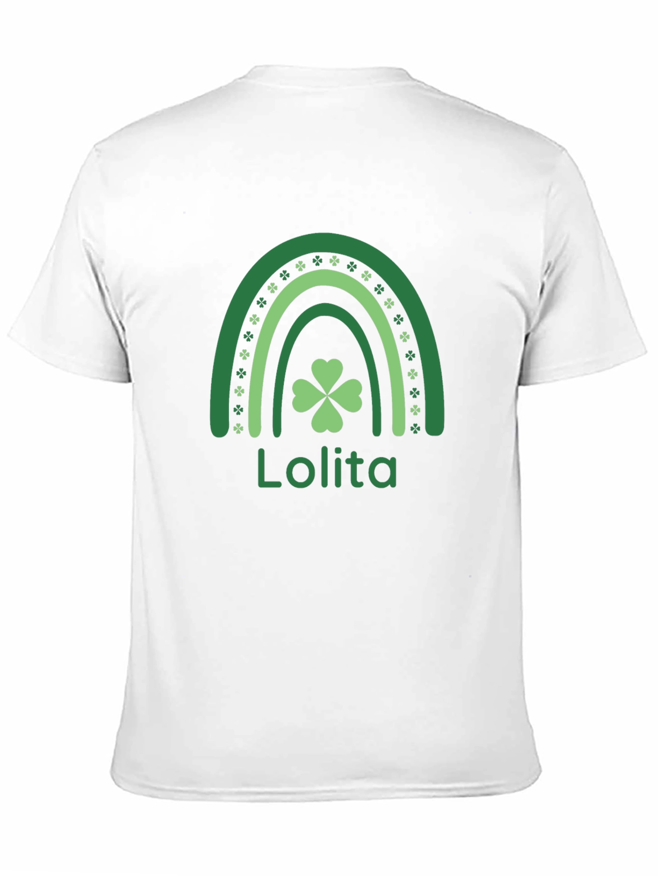 Lolita St. Patricks Day Rainbow Clover T-Shirt