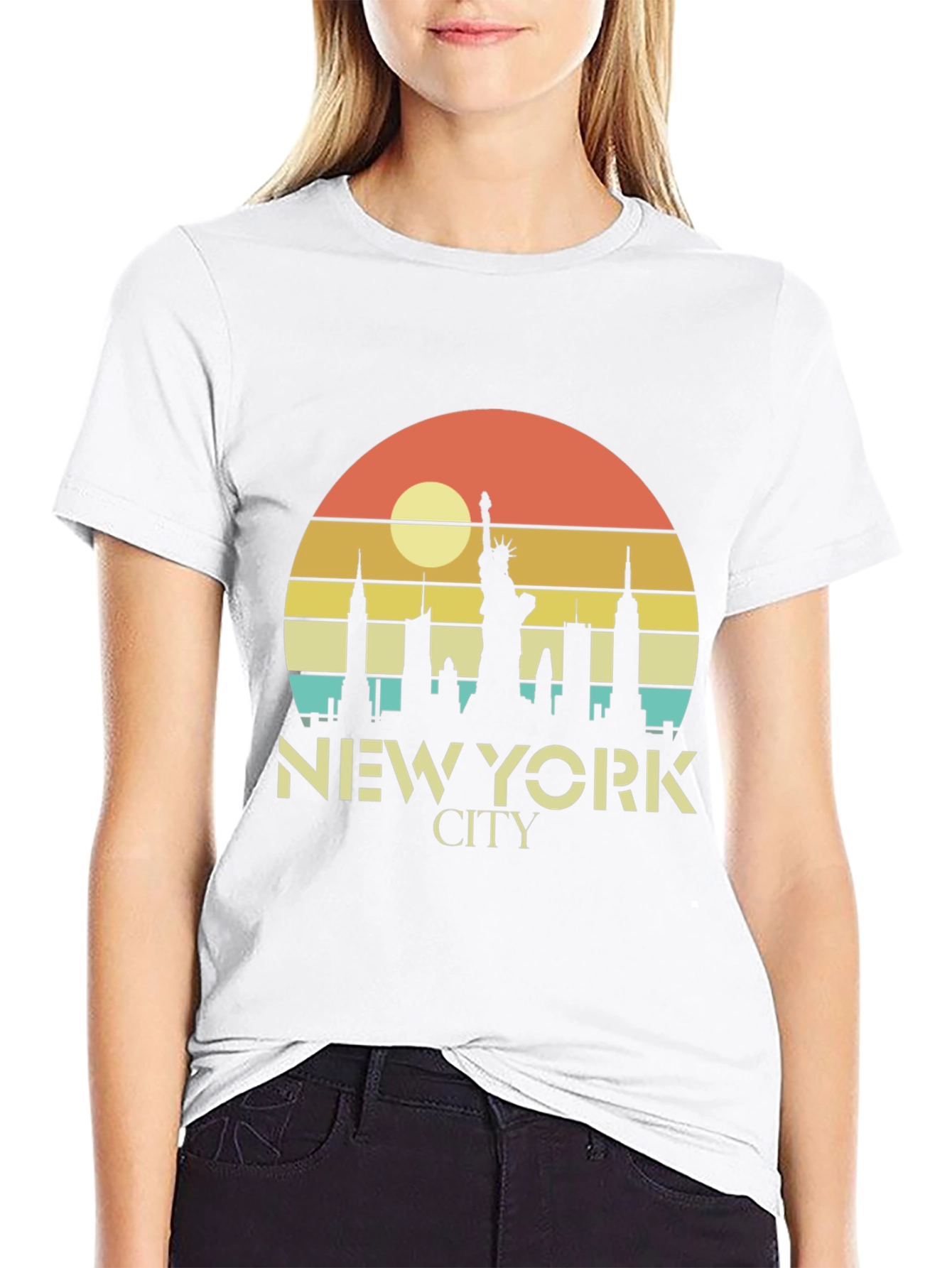 New York City Retro Style T-Shirt