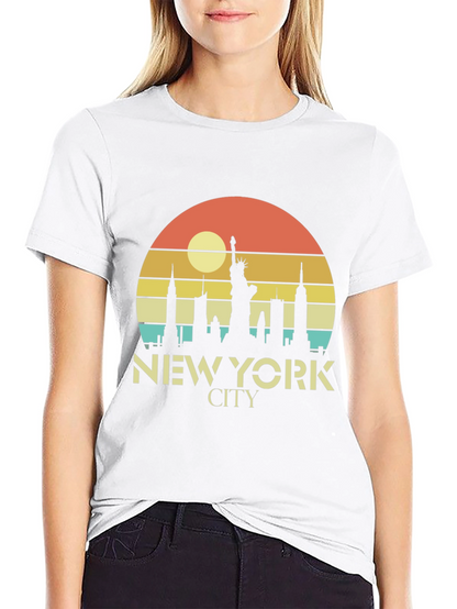 New York City Retro Style T-Shirt