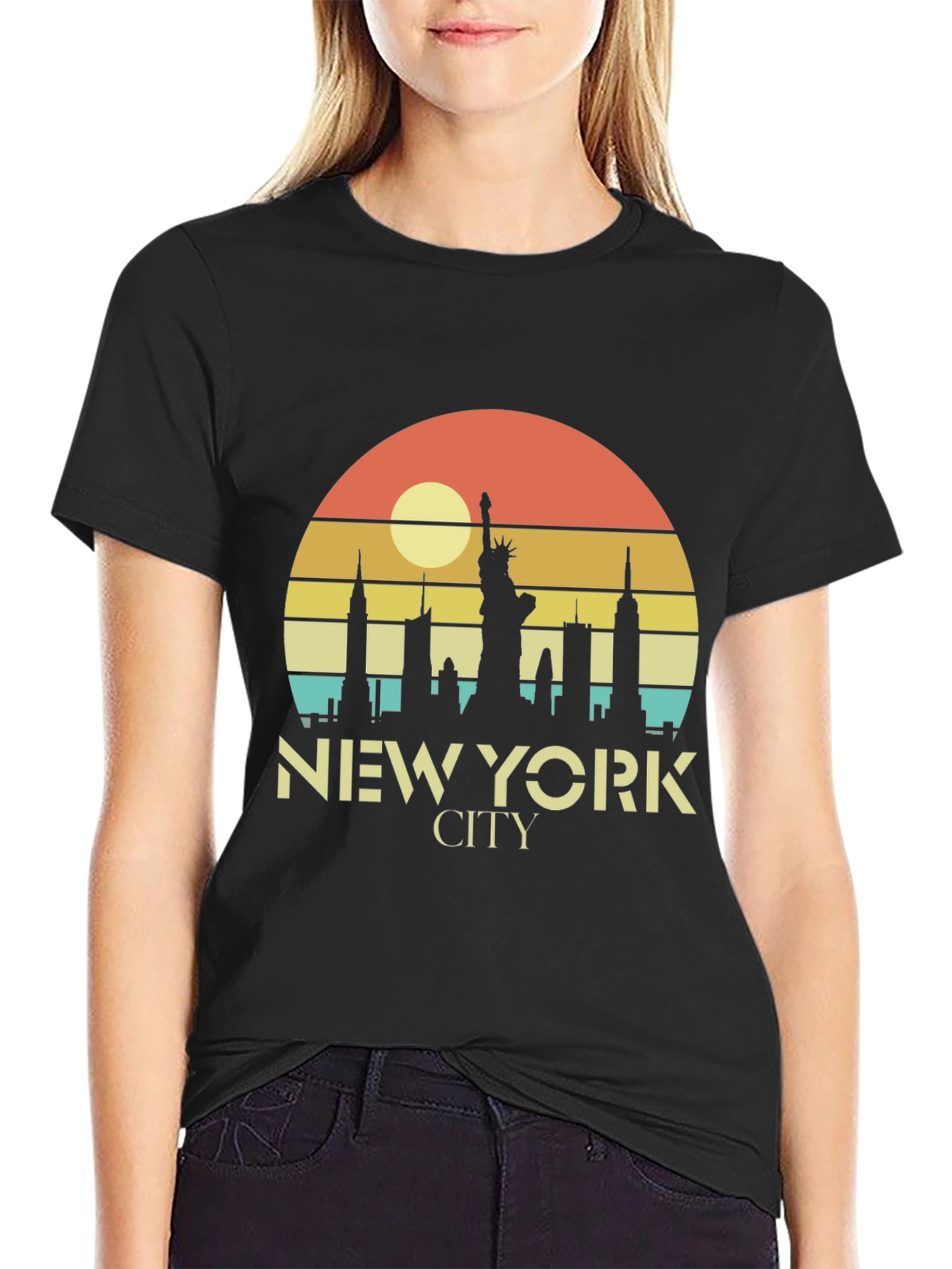 New York City Retro Style T-Shirt