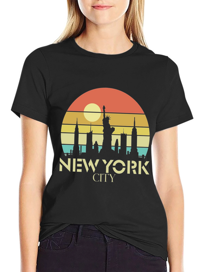 New York City Retro Style T-Shirt