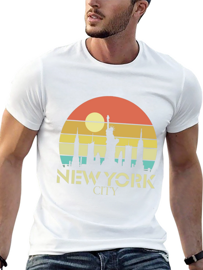 New York City Retro Style T-Shirt