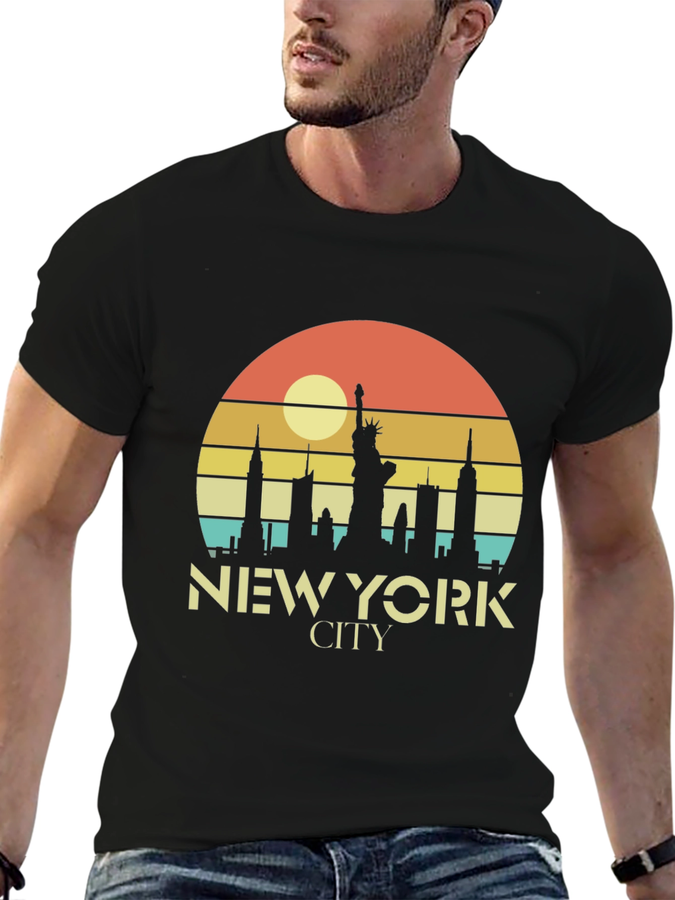 New York City Retro Style T-Shirt