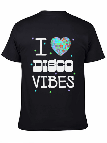 I Love Disco Vibes T-Shirt - Retro Party Tee
