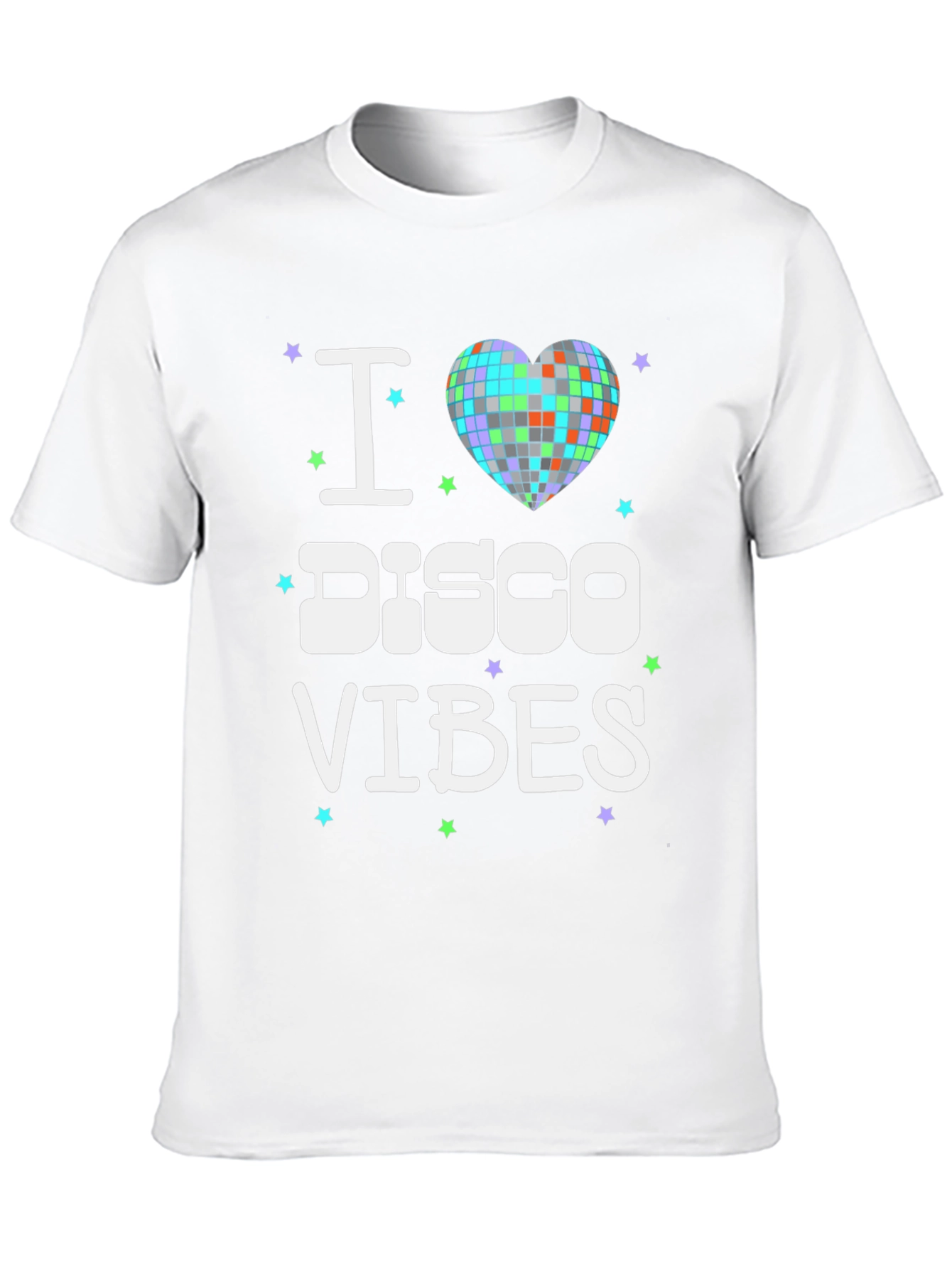 I Love Disco Vibes T-Shirt - Retro Party Tee