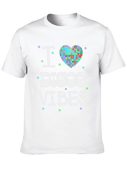 I Love Disco Vibes T-Shirt - Retro Party Tee