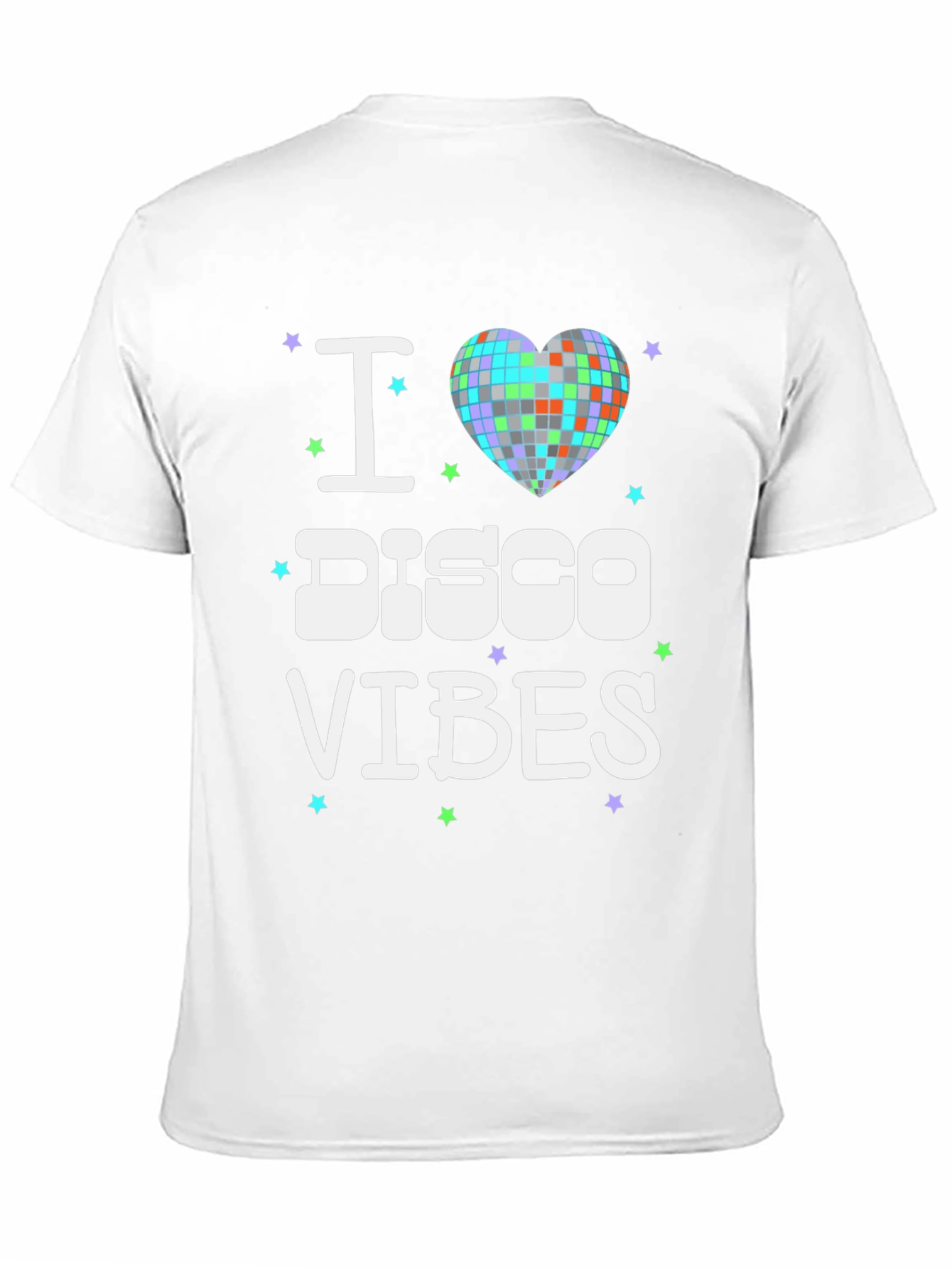 I Love Disco Vibes T-Shirt - Retro Party Tee