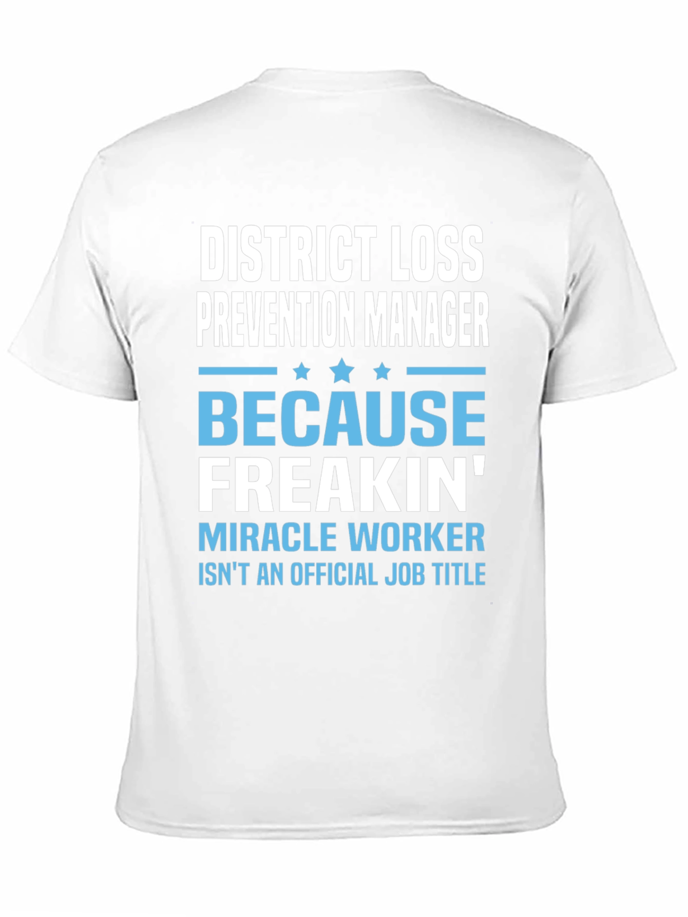 District Loss Prevention Manager Funny T-Shirt