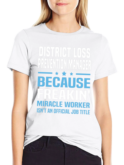 District Loss Prevention Manager Funny T-Shirt
