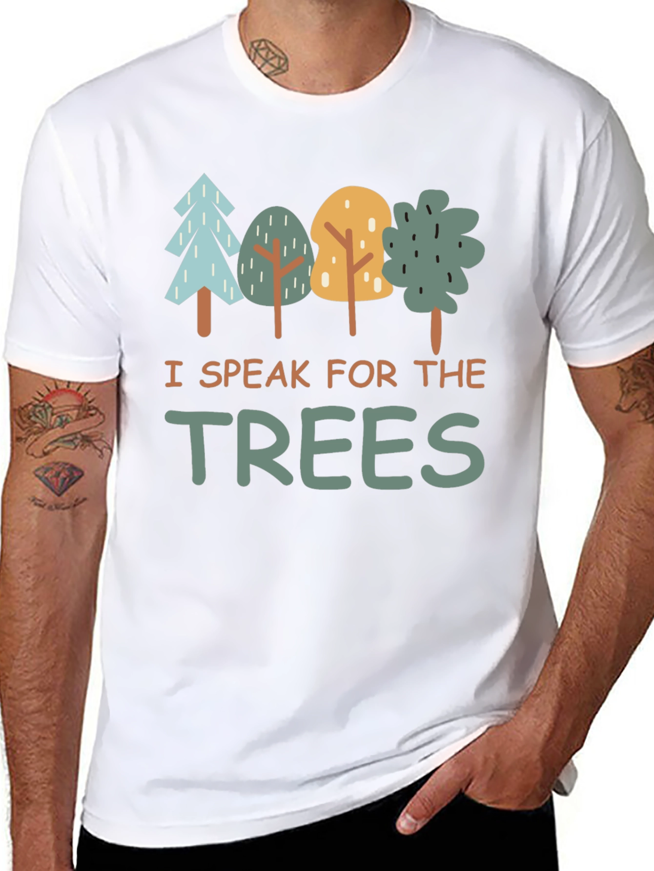 I Speak for the Trees Graphic T-Shirt