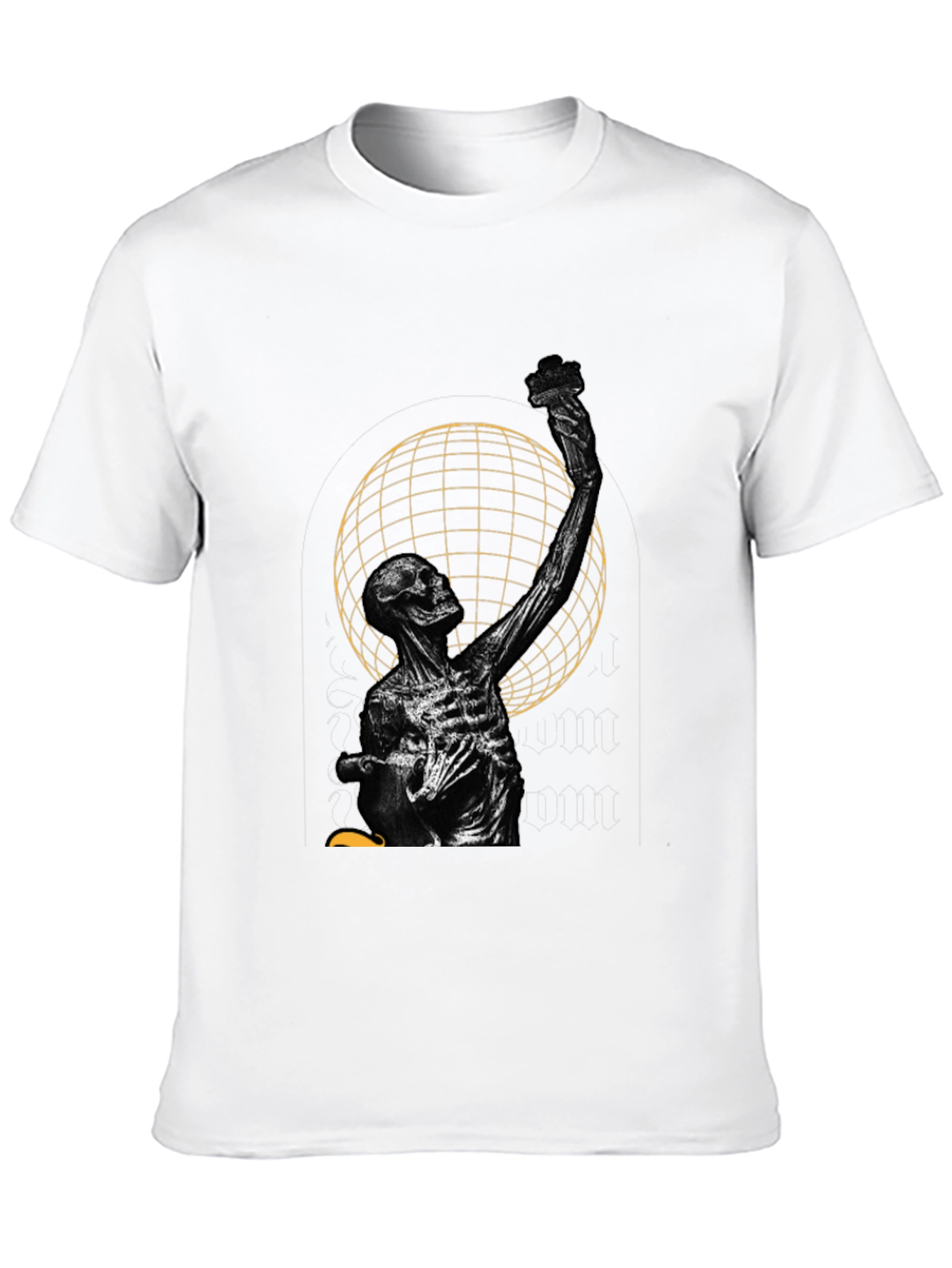 Skeleton Graphic Tee - Stylish Menswear