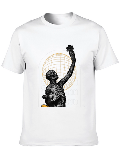 Skeleton Graphic Tee - Stylish Menswear