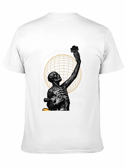 Skeleton Graphic Tee - Stylish Menswear
