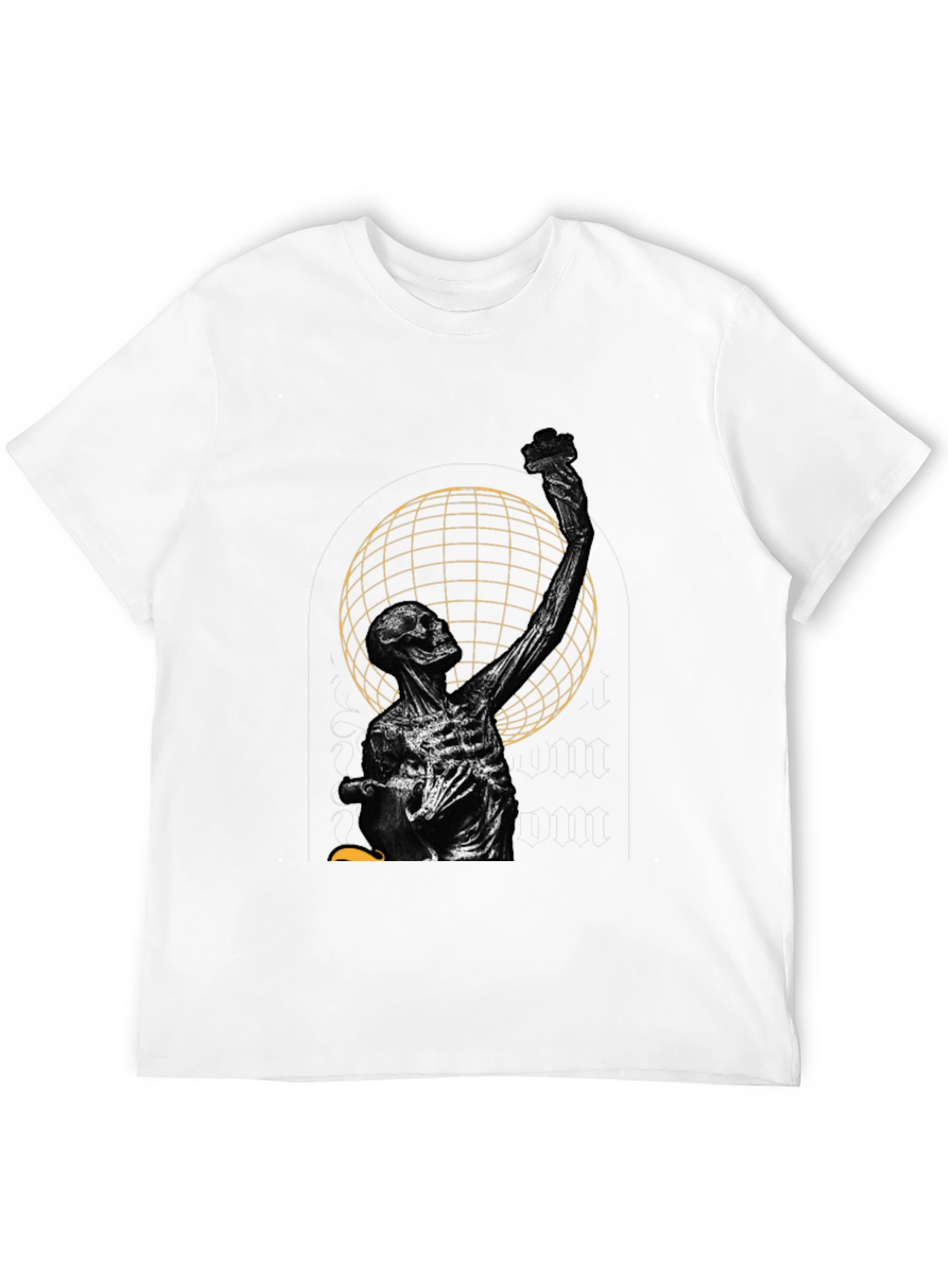 Skeleton Graphic Tee - Stylish Menswear