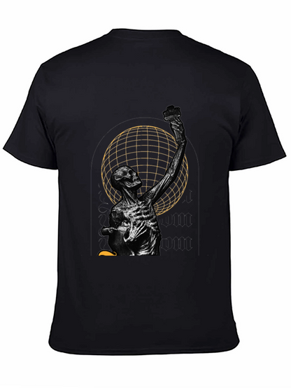 Skeleton Graphic Tee - Stylish Menswear