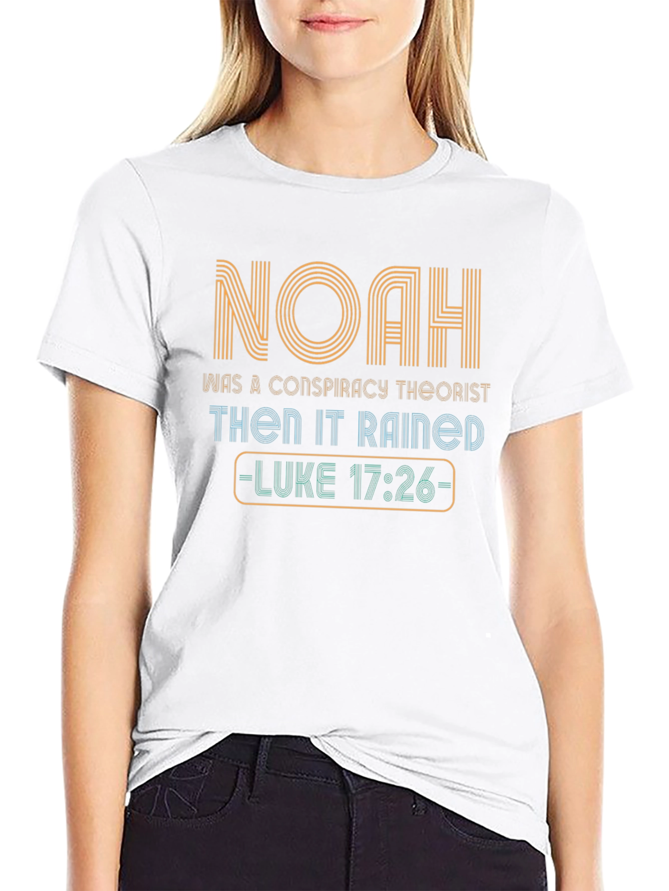 Noah Conspiracy T-Shirt - Luke 17:26