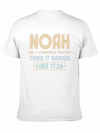 Noah Conspiracy T-Shirt - Luke 17:26