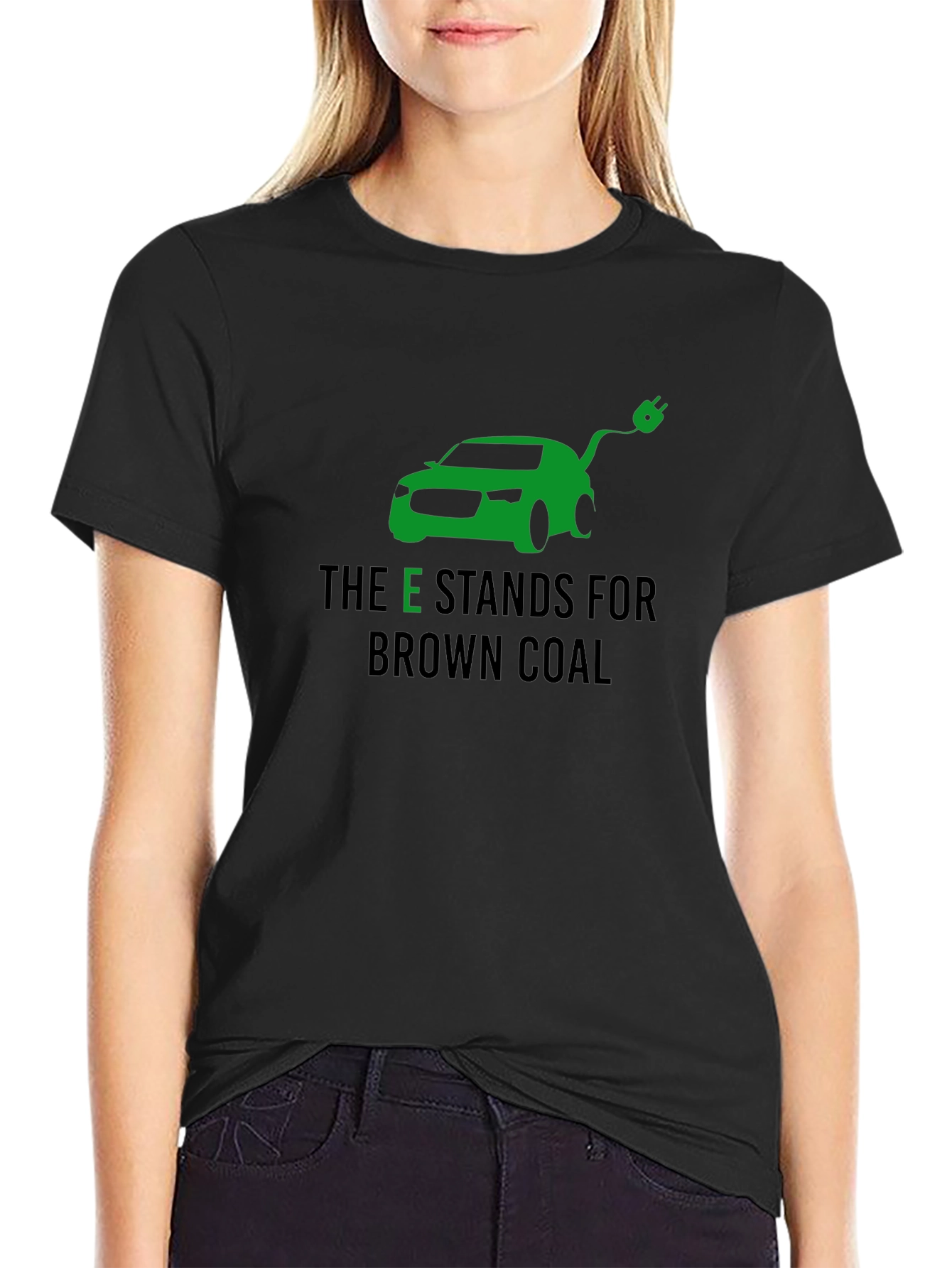 Electric Car Brown Coal T-Shirt